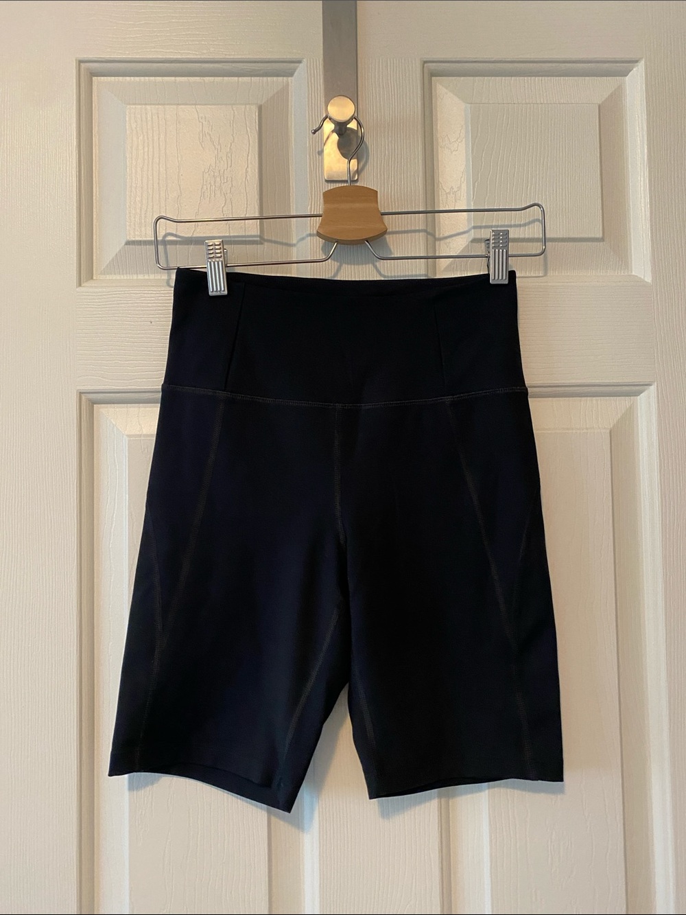 girlfriend collective Black High-Rise Bike Shorts
